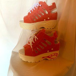 Flatform High Heels Shoes